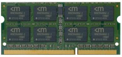Mushkin Mémoire pour ordinateur portable DDR3 SODIMM 2GB 1066MHz CL7 (991643) (1 x 2GB, 1066 MHz, RAM DDR3, SO-DIMM)