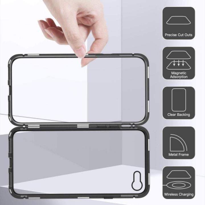 Produktbild G-Case Apple iPhone 6/6S Plus Aluminium Magnetic Glass Case Hülle (Apple iPhone 6)