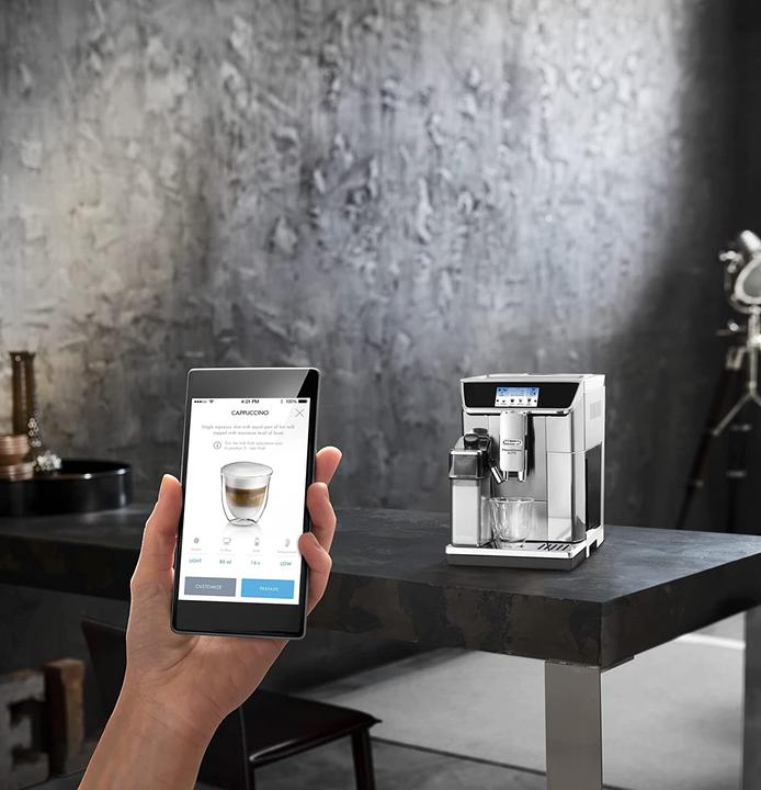Productafbeelding De'Longhi DeLonghi ECAM 656.85.MS PrimaDonna Elite 0132.219011, roestvrij staal