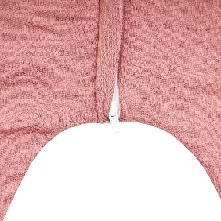 Produktbild Julius Zöllner Schlafsack Jumper Musselin, Dusty Rose (80 cm)