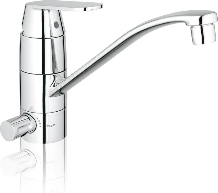 Productafbeelding Grohe Keukenmengkraan met baraansluiting GROHE Eurosmart Cosmopolitan chroom glanzend 31161000