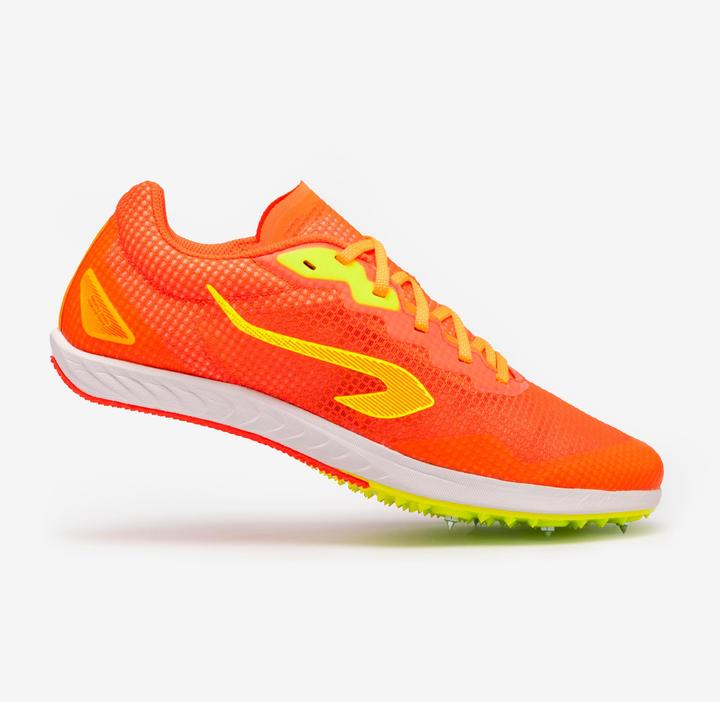 Kiprun Laufschuhe Spikes Leichtathletik Herren/Damen/Kinder - AT Start V3 orange