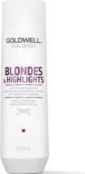 Image du produit Goldwell Shampooing Dualsenses Blondes & Highlights Anti-Yellow (250 ml, Shampoing liquide)