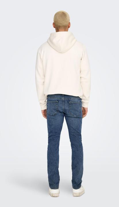 Actual product image Only & Sons ONSLOOM Niedrige Taille Slim Fit Jeans Slim Fit Jeans (W34/L32)