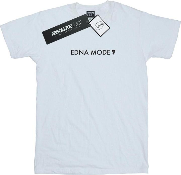 Actual product image Disney Womens/Ladies The Incredibles Edna Mode Cotton Boyfriend T-Shirt (M)