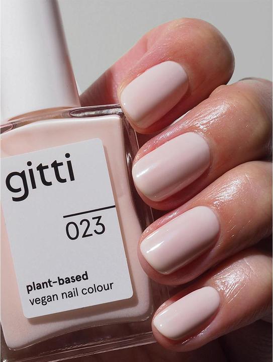 Actual product image Gitti no. 023 Nail Polish Icy Blush (Icy Blush, Colour paint)