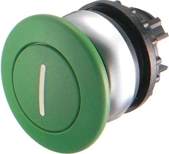 Produktbild Eaton Actuator, mushroom, green 'I'