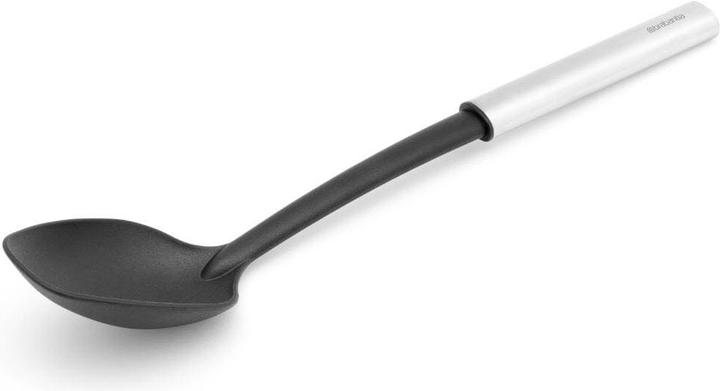 Image du produit Brabantia Cuillère de service Nouvelle ligne de profil 38,6 cm Noir/Argent