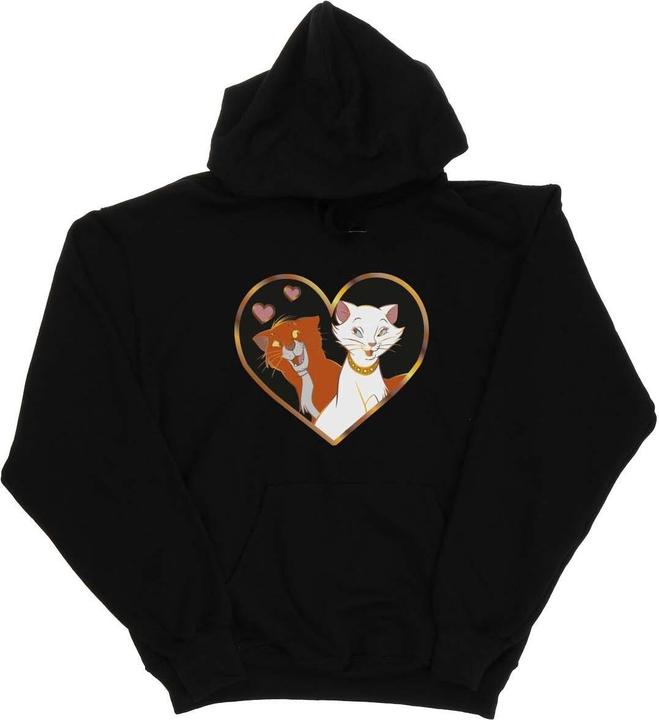 Immagine prodotto Disney The Aristocats Heart Felpa con Cappuccio Ragazze (140, 146)