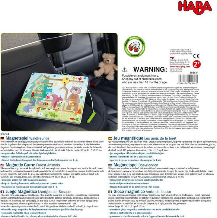 Immagine prodotto Haba Gioco magnetico degli amici della foresta (Tedesco)