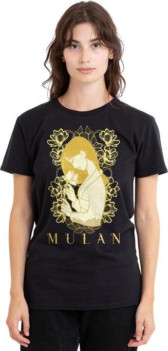 Actual product image Mulan Unisex Adult Golden Garden T-Shirt (XL)