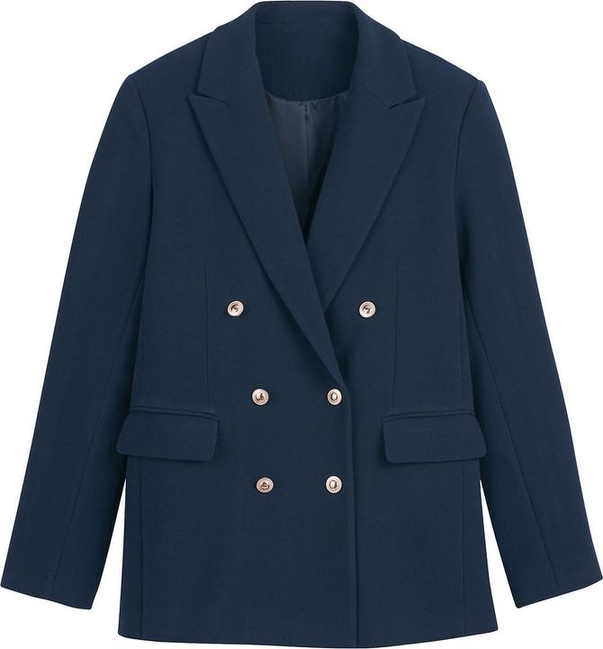 Produktbild La Redoute Collections Gerader Blazer Signature AURIANE im Offiziers-Style (38)