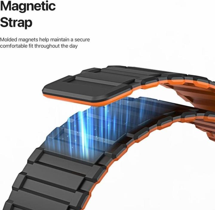 Actual product image Dux Ducis KJ bracelet (42 mm, 45 mm, 44 mm, 49 mm, Silicone, Magnet)