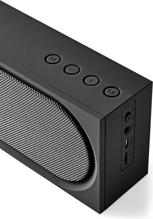 Actual product image Nedis SPBT-2001 Bluetooth Speaker - black (4 h, Battery operated)