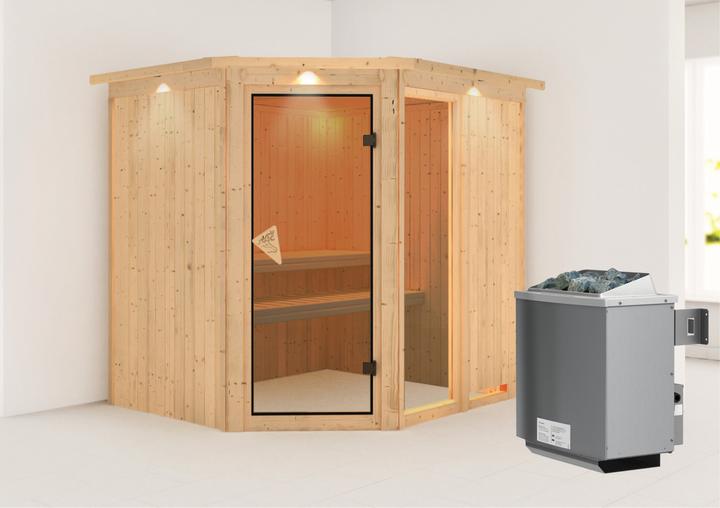 Image du produit Karibu Fiona 2 avec couronne de toit (Contrôle interne de 9 KW)