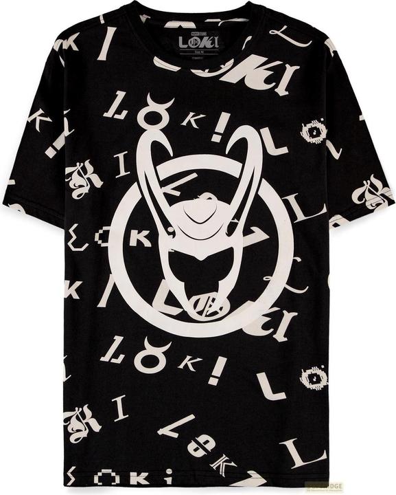 Difuzed Marvel - Loki - Men's Short Sleeved T-shirt - 2XL (XXL)