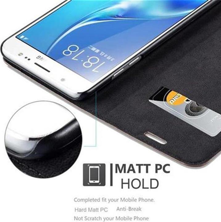 Actual product image Cadorabo Book Invisible Magnet Cover (Samsung Galaxy J5 (2016))