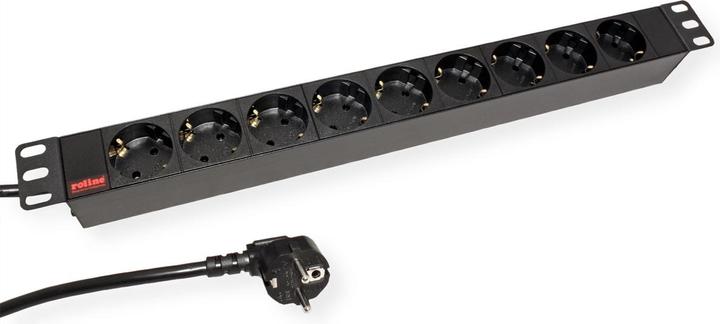 Immagine prodotto Roline Striscia di alimentazione (rack (9 x, CEE 7/3, 2 m)