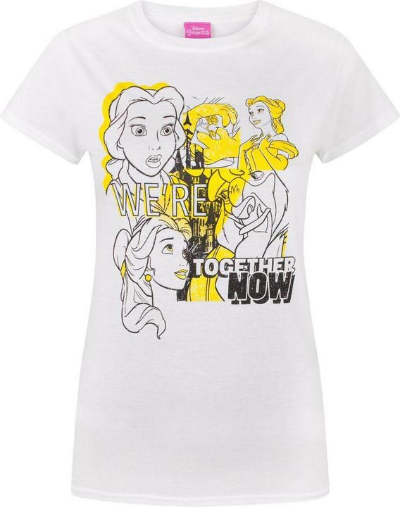 Actual product image Disney Interactive Studios Beauty And The Beast T-shirt Together with Belle motif (XL)