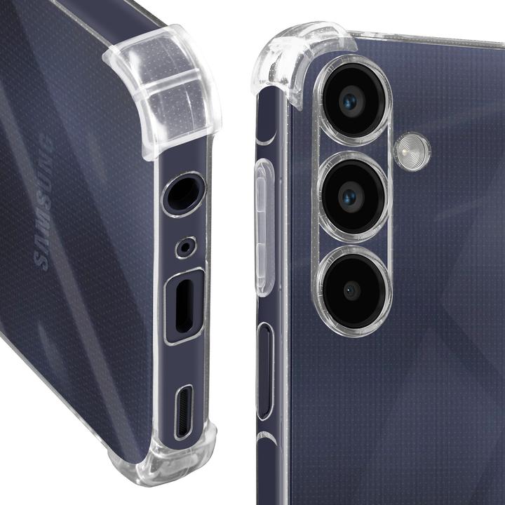 Actual product image Mayaxess Clear Protector Case Series (Samsung Galaxy A25 5G)