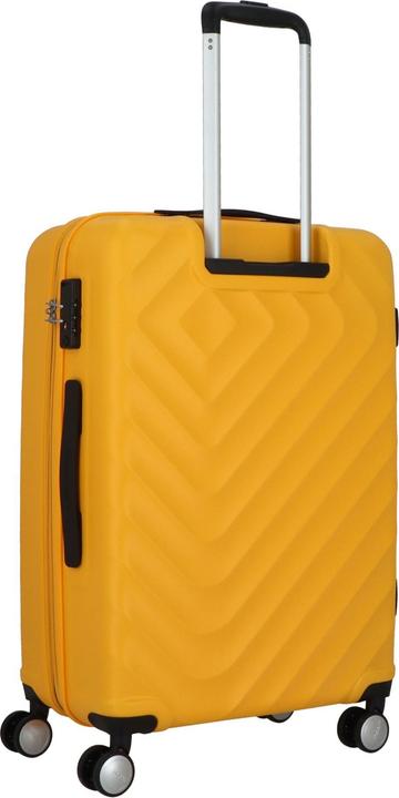 Actual product image American Tourister Summer Square 4-wheel suitcase set 3-piece with stretch fold (209 l, XL (from 140l))