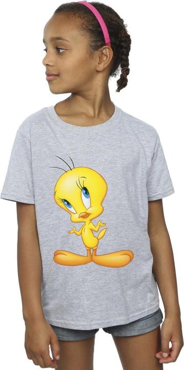 Immagine prodotto Looney Tunes Tweety Standing Maglietta Ragazze (140, 146)