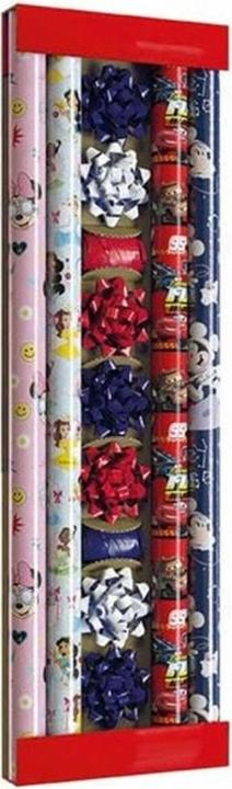 Immagine prodotto Braun + Company Set di carta da regalo Disney blu/rosa (Carta da regalo, 1 x)