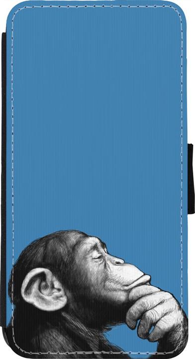 Produktbild PhoneLook Hülle Wallet schwarz Monkey Pop Art (Apple iPhone 11 Pro Max)