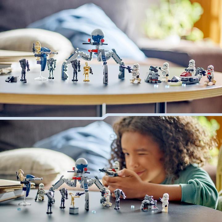 Produktbild LEGO Clone Trooper & Battle Droid Battle Pack (75372, LEGO Star Wars)