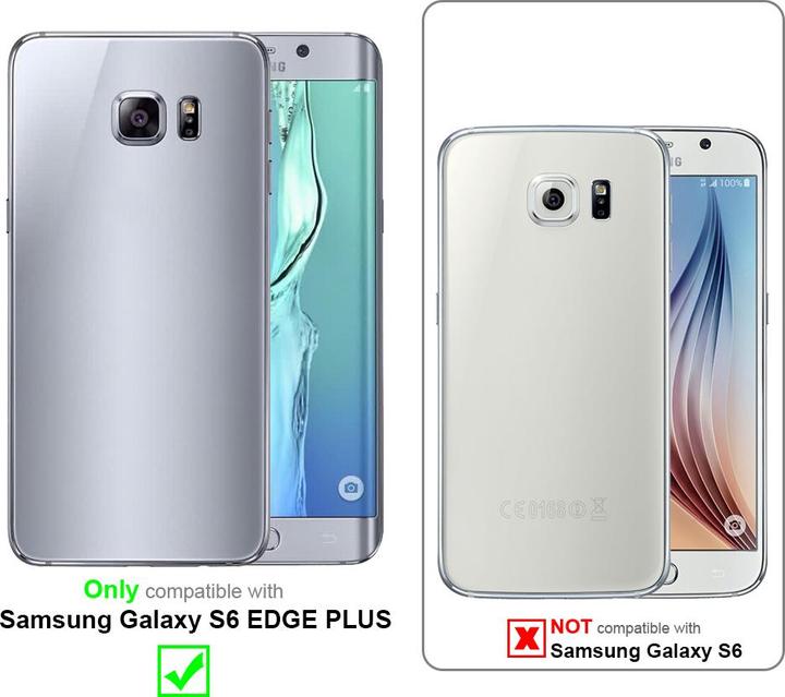 Actual product image Cadorabo Case for Samsung Galaxy S6 EDGE PLUS with belt clip (Samsung Galaxy S6 Edge)