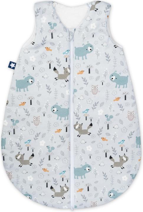 Actual product image Julius Zöllner Jersey Sleeping Bag - 86 - Smart Friends (86 cm, 2.5 TOG)