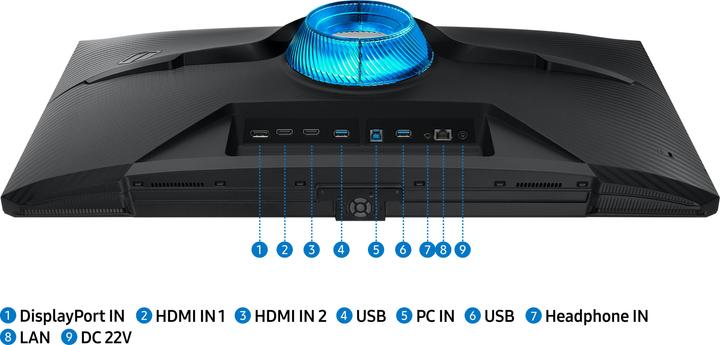 Image du produit Samsung Odyssey G7 - G70B (3840 x 2160 pixels, 28")