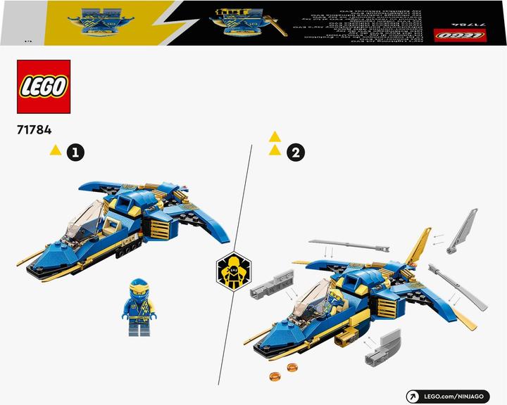 Produktbild LEGO Jays Donner-Jet EVO (71784, LEGO Ninjago)