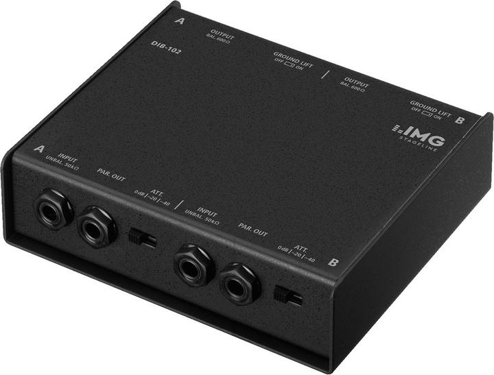Actual product image Img Stage Line Passive DI (DI box)