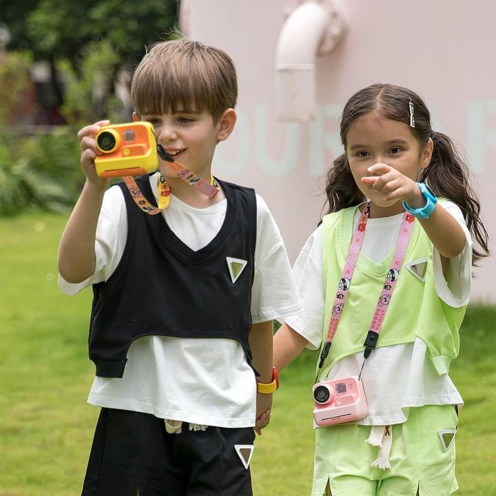 Actual product image K-Way Consumer electronics Picocici PICOCICI printing kids camera K27 yellow