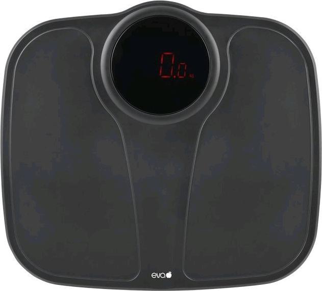 Eva- Kochen und Haushalt Bilancia pesapersone Eva200 kg, nera (200 kg)