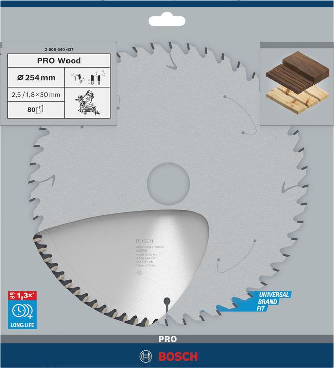 Productafbeelding Bosch Professional Zubehör Optiline Hout