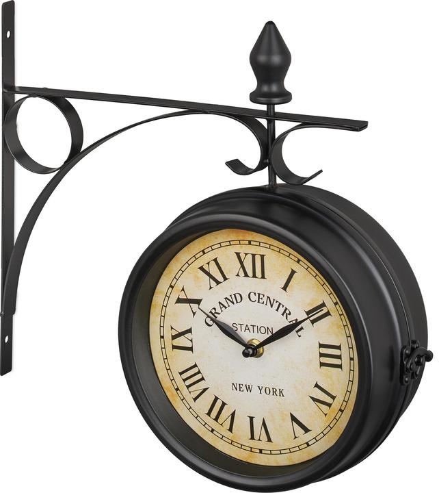 Produktbild Relaxdays Bahnhofsuhr (34 cm)