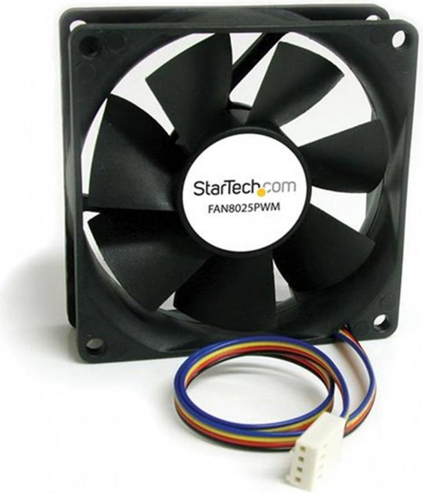 Image du produit StarTech 80x25mm Pwm Ventilateur De Boîtier D'Ordinateur (80 mm, 1 x)