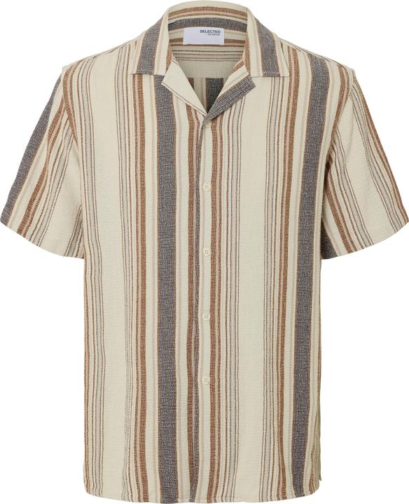 Produktbild Selected Homme Gestreifte Kurzarmhemd (XXL)