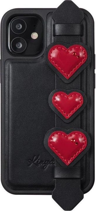 Actual product image Kingxbar The Sweet Series case is decorated with original Swarovski crystals for the iPhone 12 mini black (Apple iPhone 12 mini)