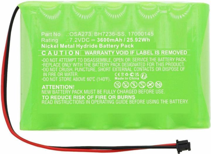 Image du produit CoreParts Pile pour système d'alarme ADT (7.20 V)