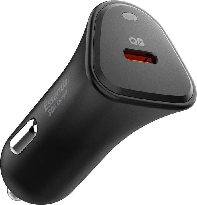 Productafbeelding Spigen - Car Charger Essential (EV301) - Type-C, Super Fast Charging, Quantum Boost, PD30W - Black