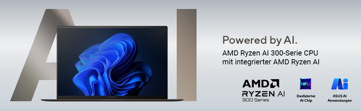Produktbild ASUS Zenbook S 16 (16", AMD Ryzen AI 9 365, 24 GB, 1000 GB, DE)