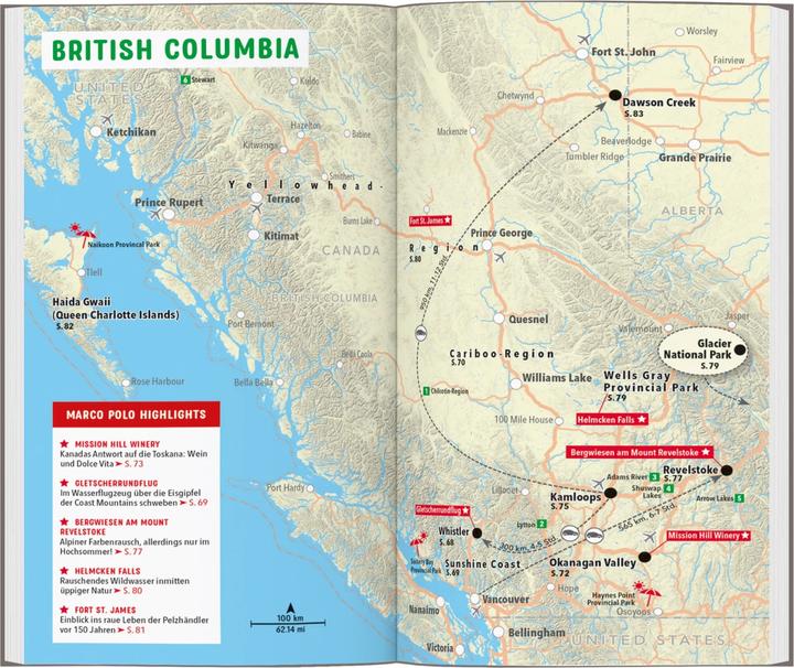 Image du produit Reiseführer Kanada West, Rocky Mountains, Vancouver (Allemand, Charles Teuschl, 2023)
