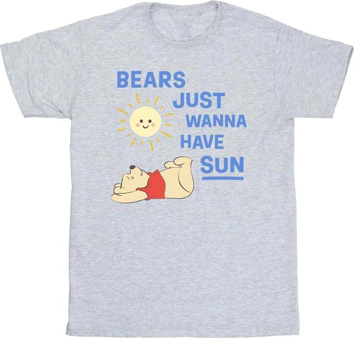 Immagine prodotto Disney Winnie The Pooh Bears Just Wanna Have Sun Maglietta Ragazzi (152, 158)