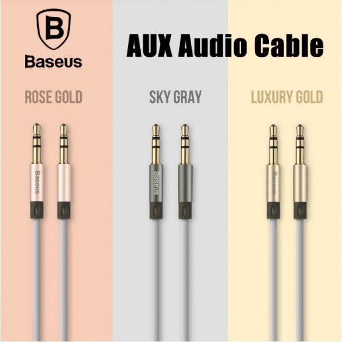 Produktbild Baseus Fluency Series AUX Audio Cable 1.2M WEBASEAUX-LA0R (1.20 m)