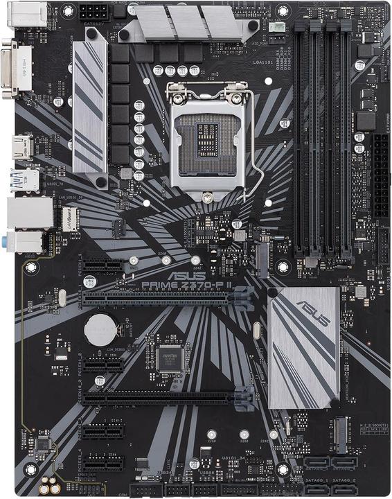 Actual product image ASUS Prime Z370-P II (LGA 1151, Intel Z370, ATX)