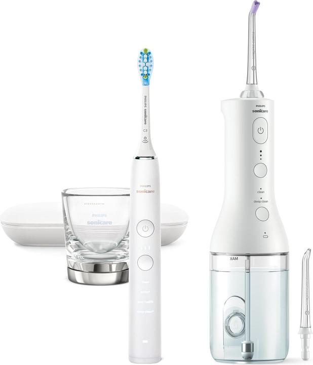 Philips Sonicare Diamond Clean 9000 & Cordless Power Flosser 3000 (Schallzahnbürste)