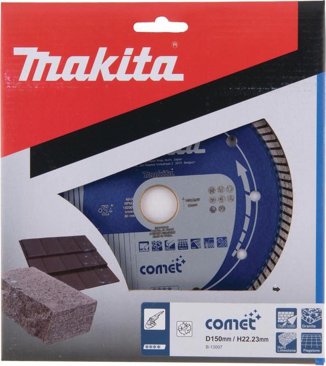 Actual product image Makita Diamond cutting disc 150x22,23